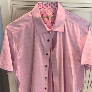Pink Robert Graham button up